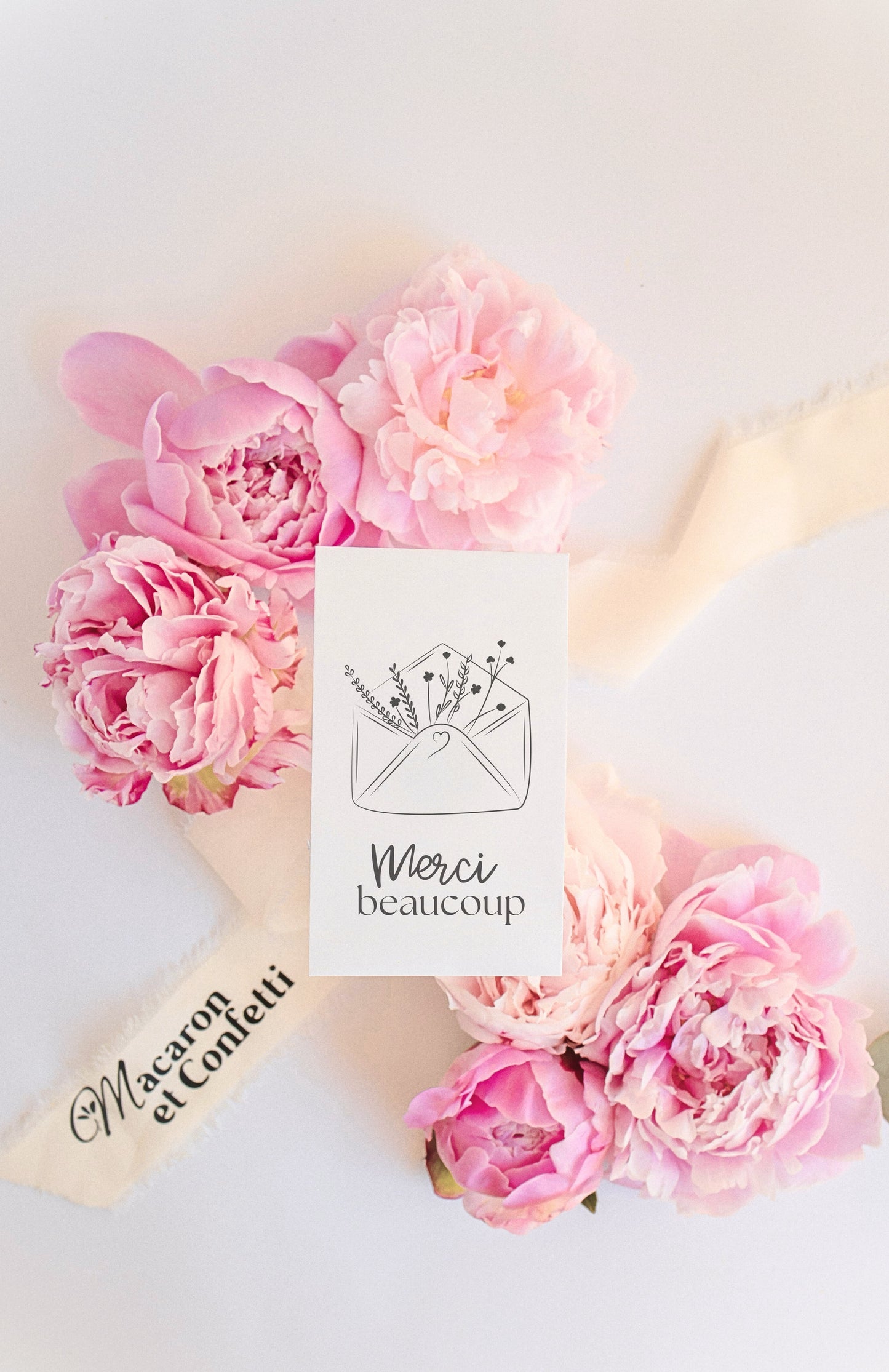 Sachet de graines : Modèle "Merci beaucoup"