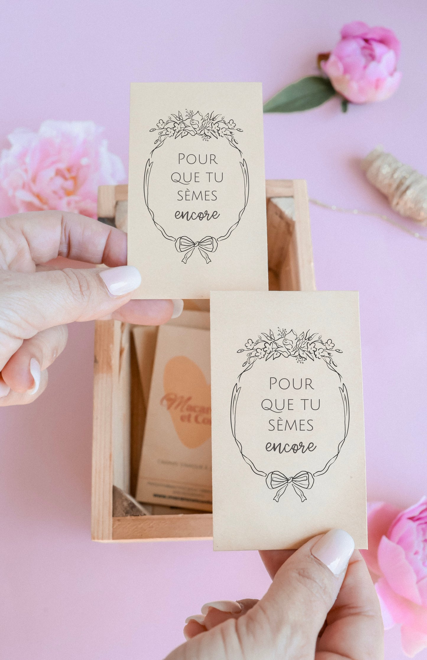 Sachet de graines : Modèle "Pour que tu sèmes encore"