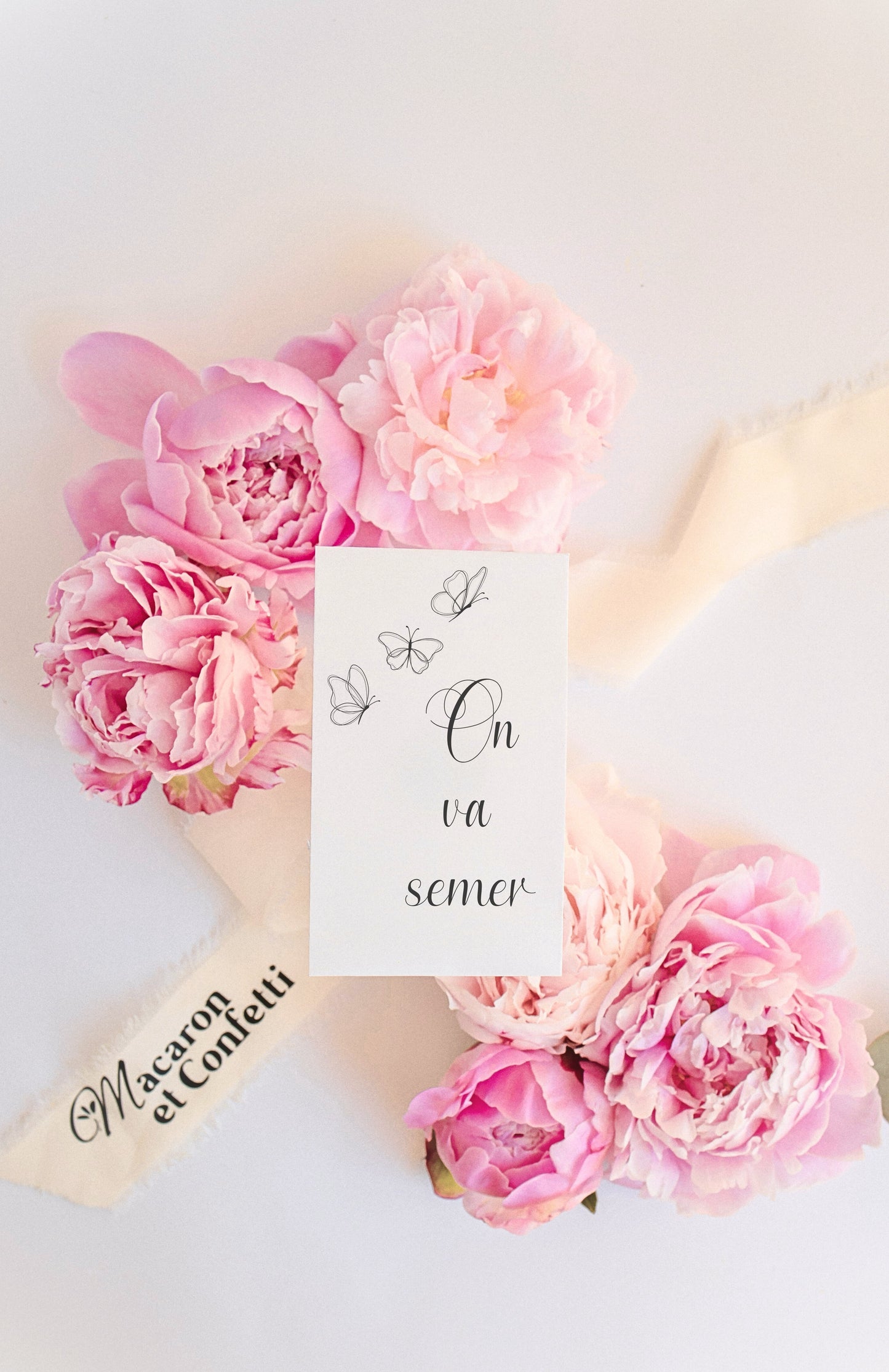 Sachet de graines : Modèle "On va semer - Variante 3"