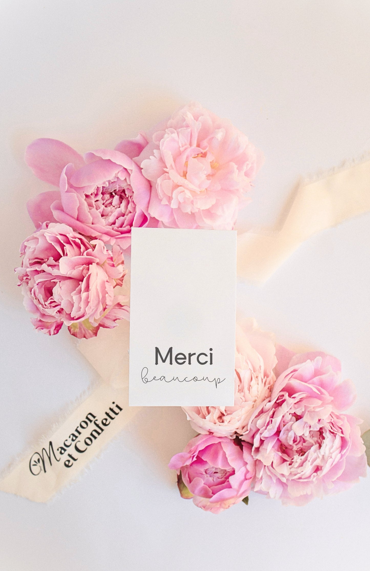 Sachet de graines : Modèle "Merci beaucoup"