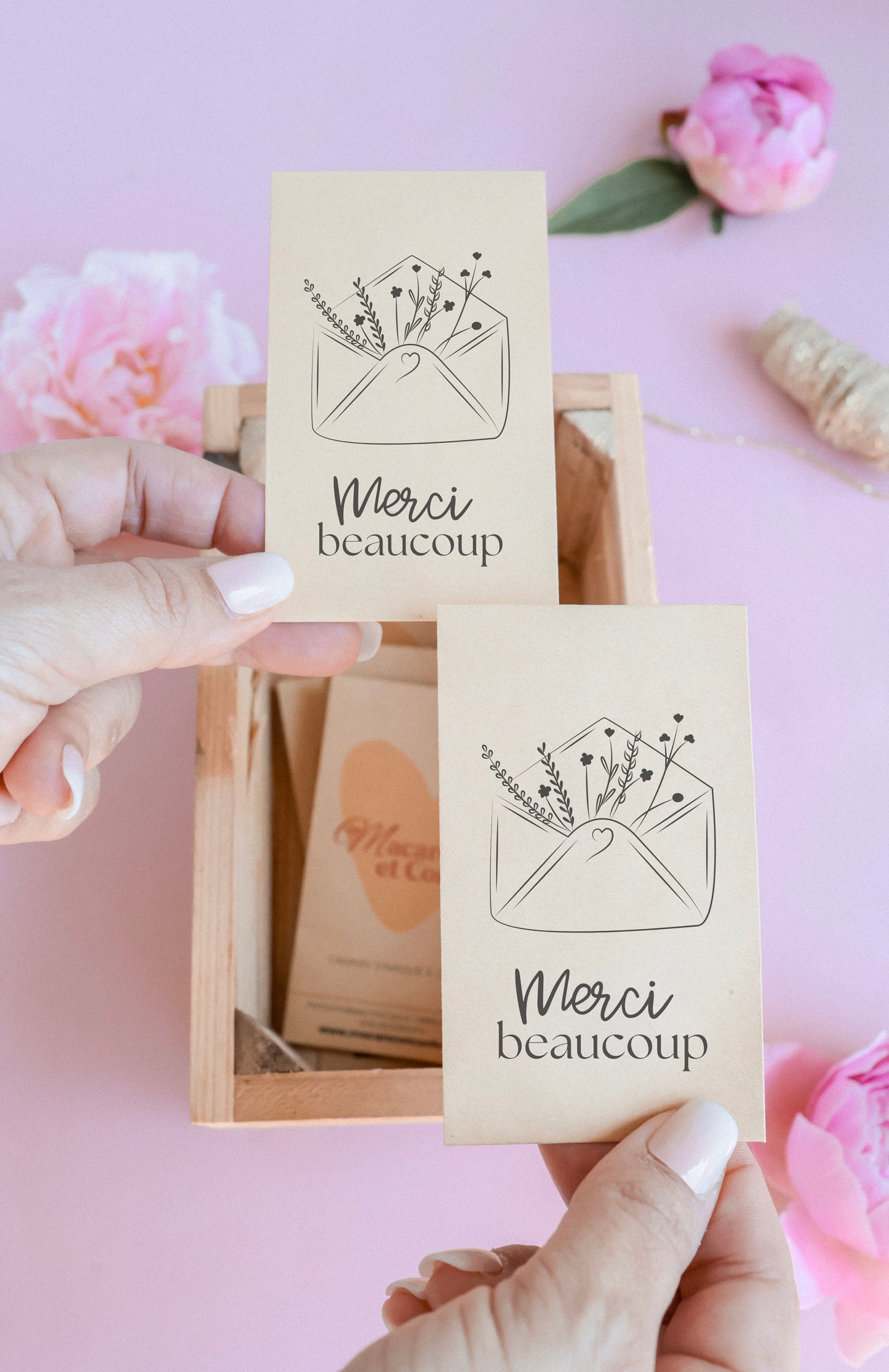 Sachet de graines : Modèle "Merci beaucoup"