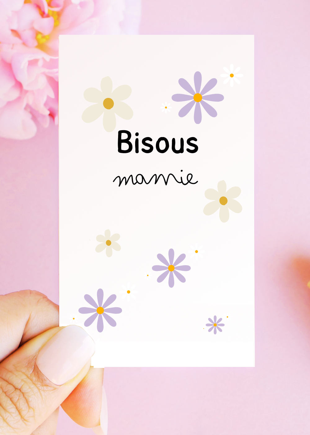 Sachets de graines - "Bisous Mamie"