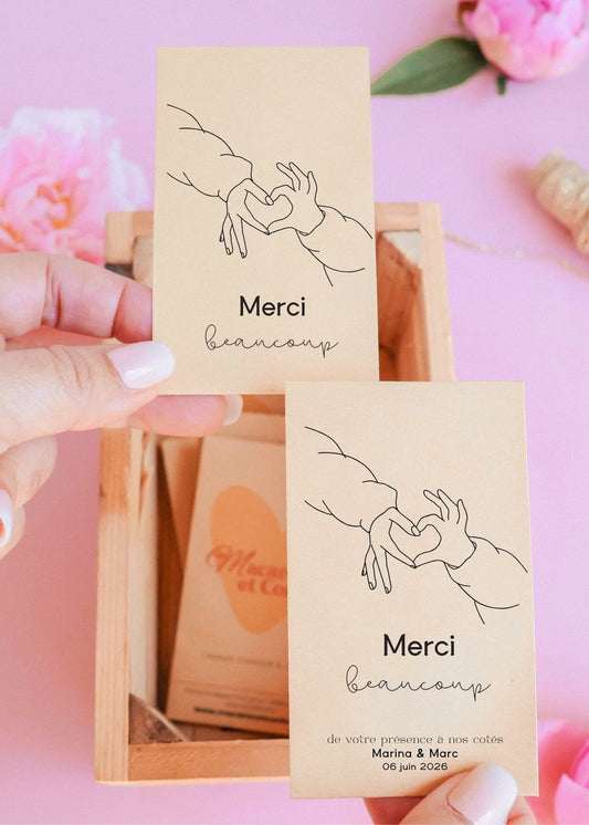 Sachets de graines - Remerciement - "Merci beaucoup"