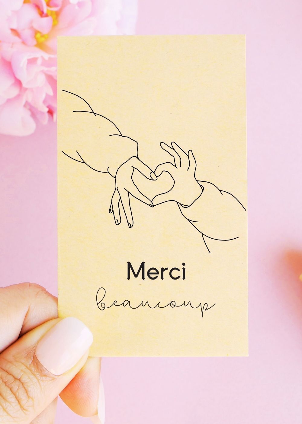 Sachets de graines - Remerciement - "Merci beaucoup"