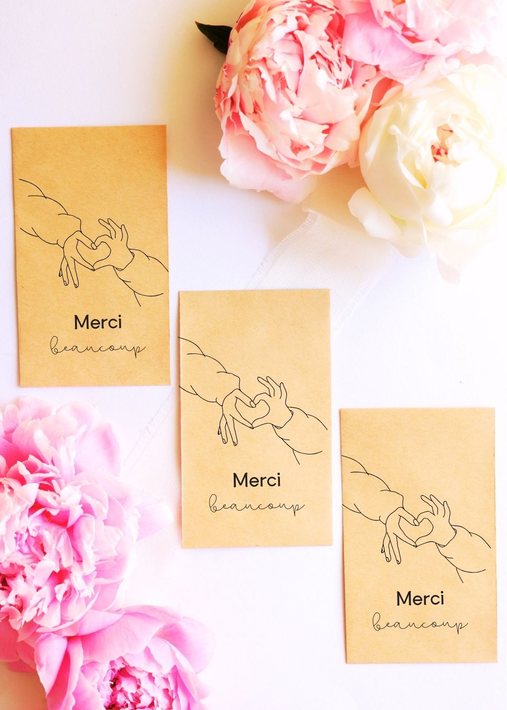 Sachets de graines - Remerciement - "Merci beaucoup"