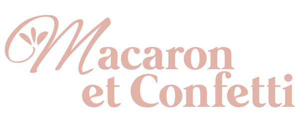 Macaron et Confetti