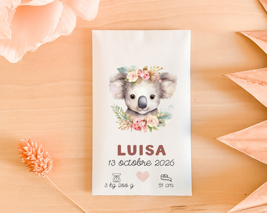 Sachets de graines - Naissance - "Koala"