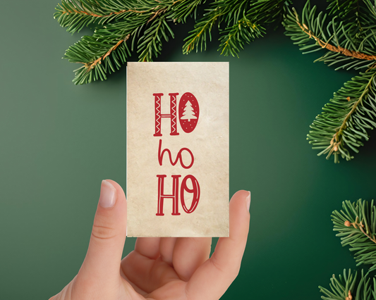 Sachets de graines - Fêtes - "Ho ho ho"