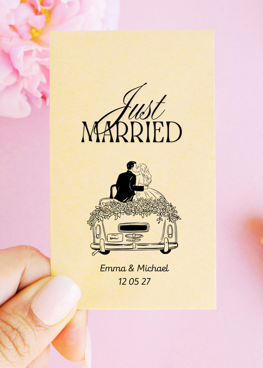 Sachets de graines - "Just Married"