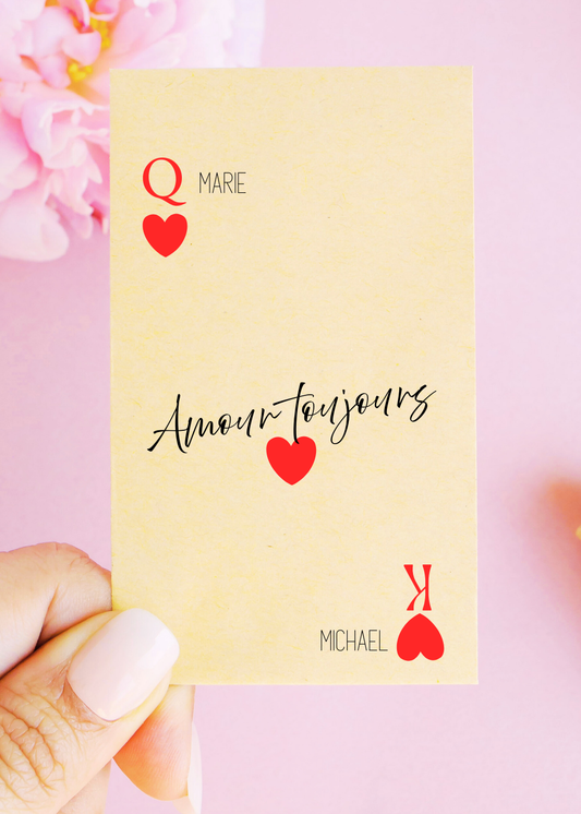 Sachets de graines - "Amour toujours - As de cœur"