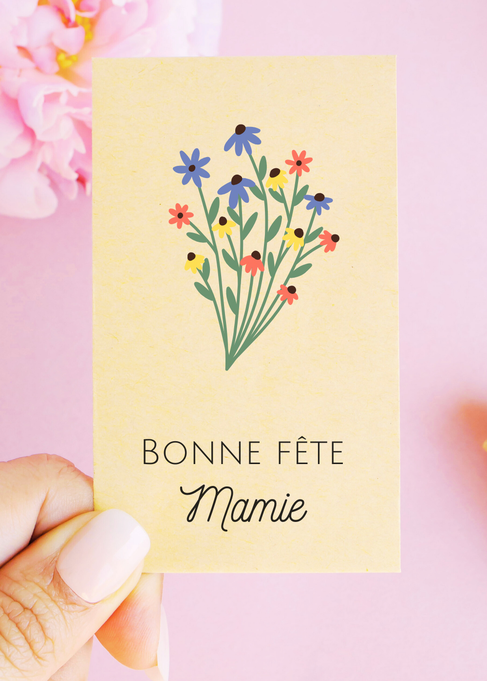 Sachets de graines - "Bonne fête Mamie"