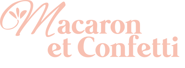 Macaron et Confetti